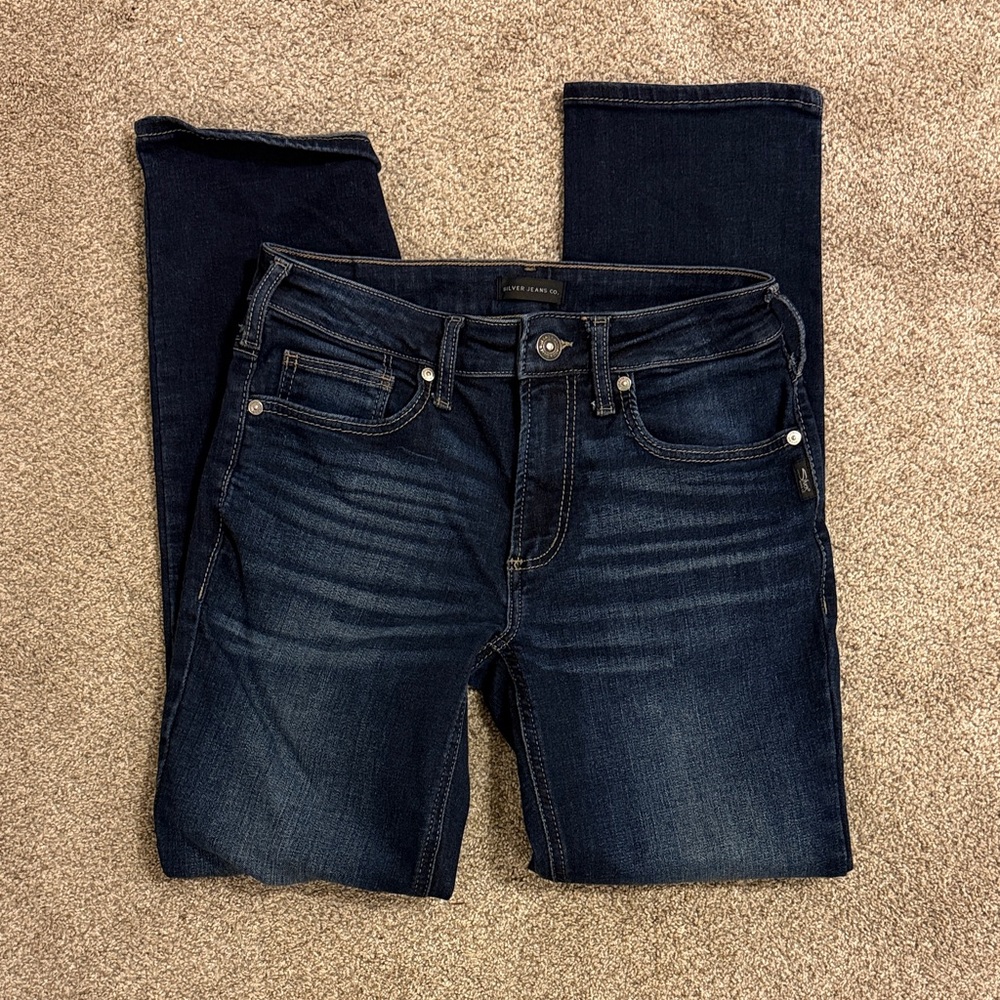 Silver brand Dark Blue Denim Jeans Grayson w29/l32